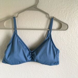 Shade & Shore Blue Bikini Top